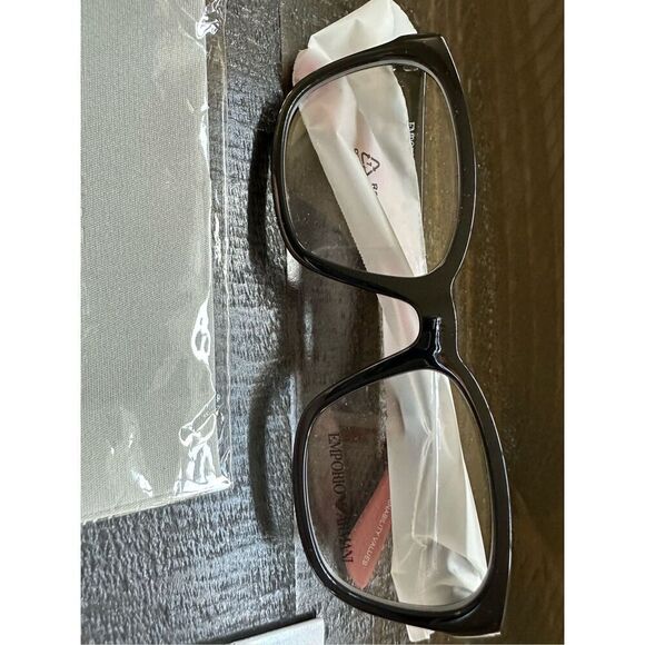 Emporio Armani Girls' Ek3003 Square demo glasses pink and black - Picture 8 of 10